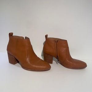 Madewell tan booties